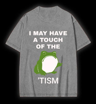 Funny Frog Vintage Washed 100% Cotton T-Shirt - TheDrunkShark