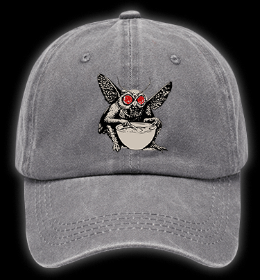Funny Moth's Soup Time Vintage Washed 100% Cotton Baseball Hat - TheDrunkShark