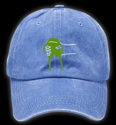 Give You Frog Kids Vintage Washed 100% Cotton Baseball Hat - TheDrunkShark