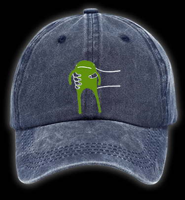 Give You Frog Kids Vintage Washed 100% Cotton Baseball Hat - TheDrunkShark