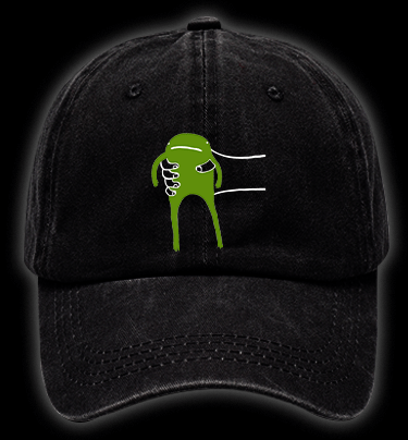Give You Frog Kids Vintage Washed 100% Cotton Baseball Hat - TheDrunkShark