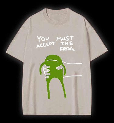 Give You Frog Kids Vintage Washed 100% Cotton T-Shirt - TheDrunkShark