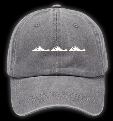 Goose bumps Vintage Washed 100% Cotton Baseball Hat - TheDrunkShark