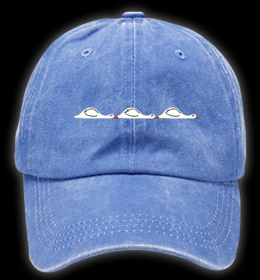 Goose bumps Vintage Washed 100% Cotton Baseball Hat - TheDrunkShark