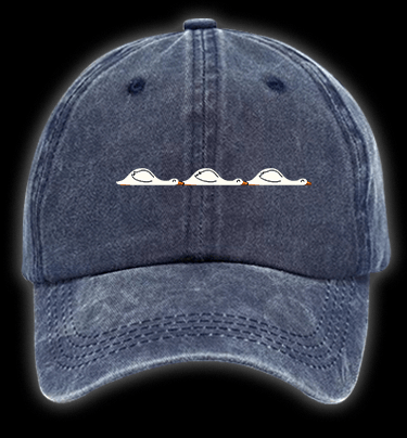 Goose bumps Vintage Washed 100% Cotton Baseball Hat - TheDrunkShark