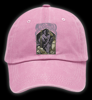 Grim Reaper Vintage Washed 100% Cotton Baseball Hat - TheDrunkShark