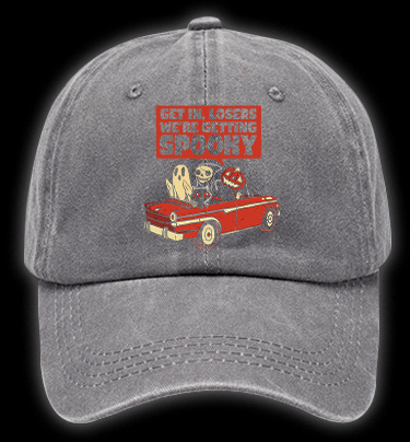 Halloween Losers Vintage Washed 100% Cotton Baseball Hat - TheDrunkShark