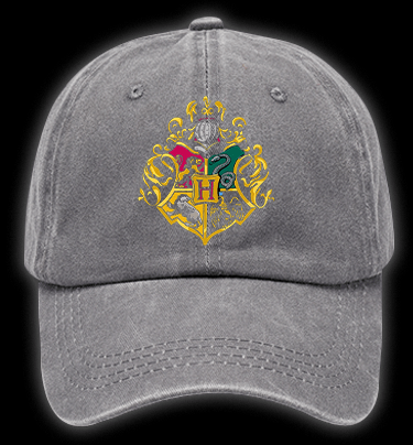 Harry Potter Lion Vintage Washed 100% Cotton Baseball Hat - TheDrunkShark