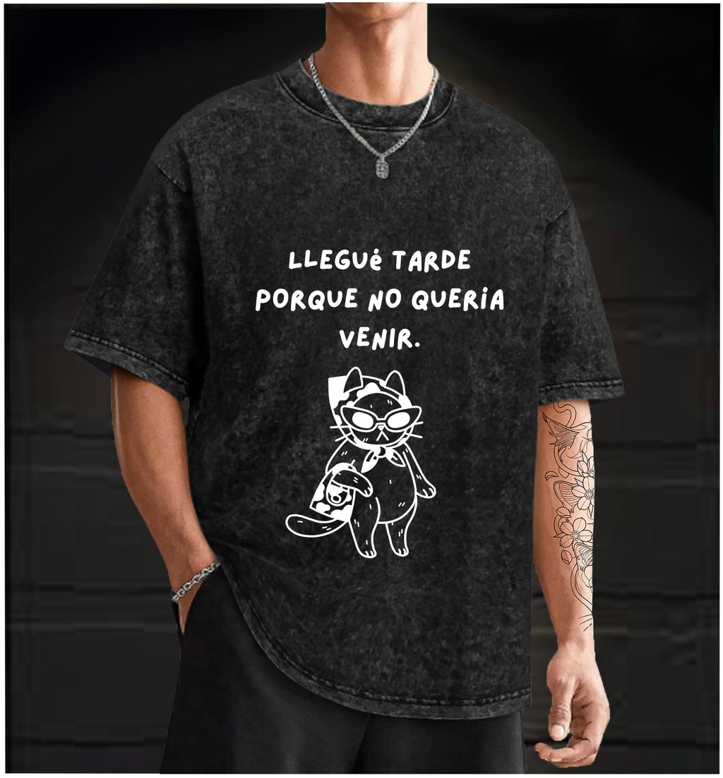  Hidden Light Traces  Bear Vintage Washed 100% Cotton T-Shirt - TheDrunkShark