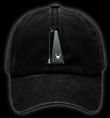 Hollow's Glow Vintage Washed 100% Cotton Baseball Hat - TheDrunkShark