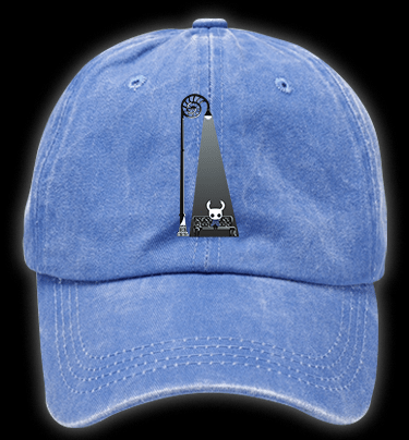 Hollow's Glow Vintage Washed 100% Cotton Baseball Hat - TheDrunkShark