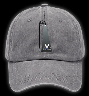 Hollow's Glow Vintage Washed 100% Cotton Baseball Hat - TheDrunkShark