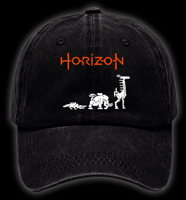 Horizon Deer Vintage Washed 100% Cotton Baseball Hat - TheDrunkShark