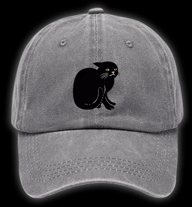 Introverted Cats Vintage Washed 100% Cotton Baseball Hat - TheDrunkShark