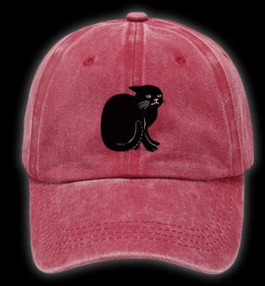 Introverted Cats Vintage Washed 100% Cotton Baseball Hat - TheDrunkShark