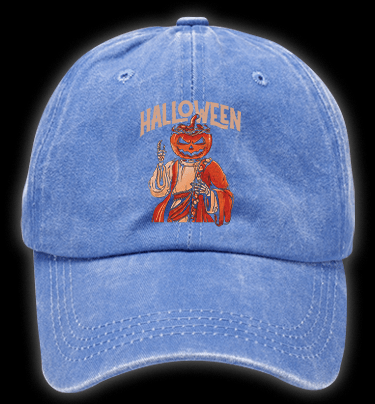 Jesus Comes for Halloween Vintage Washed 100% Cotton Baseball Hat - TheDrunkShark