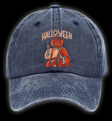 Jesus Comes for Halloween Vintage Washed 100% Cotton Baseball Hat - TheDrunkShark