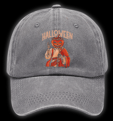 Jesus Comes for Halloween Vintage Washed 100% Cotton Baseball Hat - TheDrunkShark