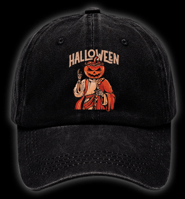 Jesus Comes for Halloween Vintage Washed 100% Cotton Baseball Hat - TheDrunkShark