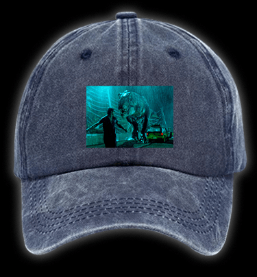 Jurassic Park Vintage Washed 100% Cotton Baseball Hat - TheDrunkShark