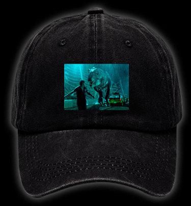 Jurassic Park Vintage Washed 100% Cotton Baseball Hat - TheDrunkShark