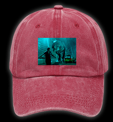 Jurassic Park Vintage Washed 100% Cotton Baseball Hat - TheDrunkShark