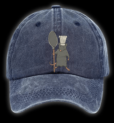 Let Him Cook Vintage Washed 100% Cotton Baseball Hat - TheDrunkShark