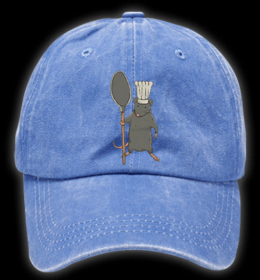 Let Him Cook Vintage Washed 100% Cotton Baseball Hat - TheDrunkShark