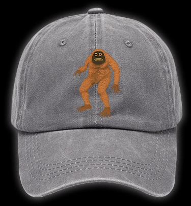 Lost Monster Vintage Washed 100% Cotton Baseball Hat - TheDrunkShark