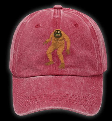 Lost Monster Vintage Washed 100% Cotton Baseball Hat - TheDrunkShark