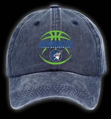 Lynx Basketball Spirit Vintage Washed 100% Cotton Baseball Hat - TheDrunkShark