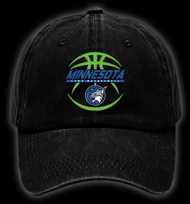 Lynx Basketball Spirit Vintage Washed 100% Cotton Baseball Hat - TheDrunkShark
