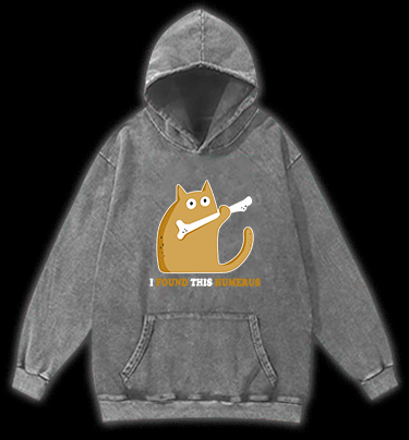 Meow Meow Madafakas Cat Vintage Washed 100% Cotton Hoodie - TheDrunkShark