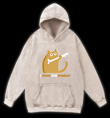Meow Meow Madafakas Cat Vintage Washed 100% Cotton Hoodie - TheDrunkShark