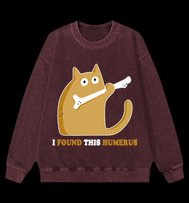 Meow Meow Madafakas Cat Vintage Washed 100% Cotton Sweatshirt - TheDrunkShark