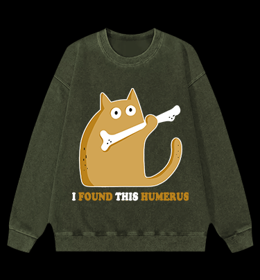 Meow Meow Madafakas Cat Vintage Washed 100% Cotton Sweatshirt - TheDrunkShark