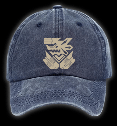 Monster Hunter Vintage Washed 100% Cotton Baseball Hat - TheDrunkShark
