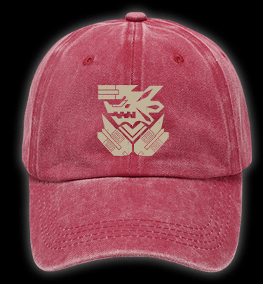 Monster Hunter Vintage Washed 100% Cotton Baseball Hat - TheDrunkShark