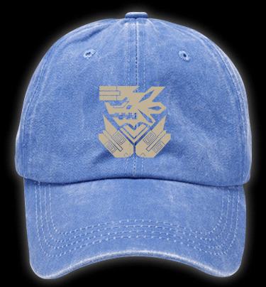 Monster Hunter Vintage Washed 100% Cotton Baseball Hat - TheDrunkShark
