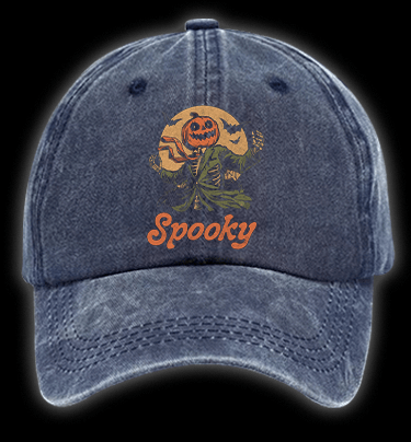 Mr. Pumpkin Vintage Washed 100% Cotton Baseball Hat - TheDrunkShark