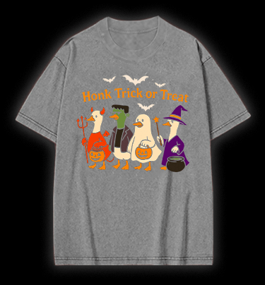 Naughty Goose Vintage Washed 100% Cotton T-Shirt - TheDrunkShark