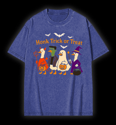 Naughty Goose Vintage Washed 100% Cotton T-Shirt - TheDrunkShark