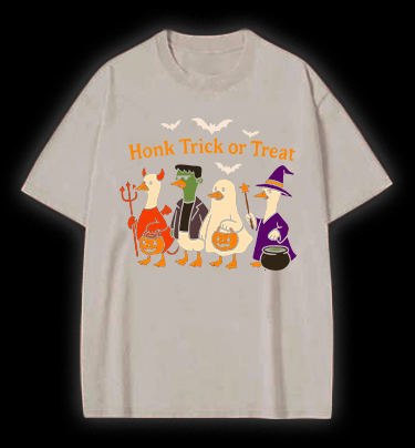 Naughty Goose Vintage Washed 100% Cotton T-Shirt - TheDrunkShark