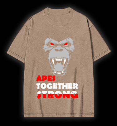 Rise of the Planet of the Apes Vintage Washed 100% Cotton T-Shirt - TheDrunkShark