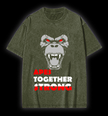 Rise of the Planet of the Apes Vintage Washed 100% Cotton T-Shirt - TheDrunkShark