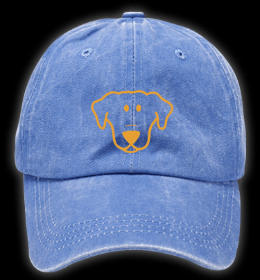 Say Hi to Your Dog Vintage Washed 100% Cotton Baseball Hat - TheDrunkShark