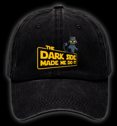 Star Cat Vintage Washed 100% Cotton Baseball Hat - TheDrunkShark