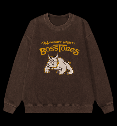 The Mighty Mighty Bosstones Band Vintage Washed 100% Cotton Sweatshirt - TheDrunkShark