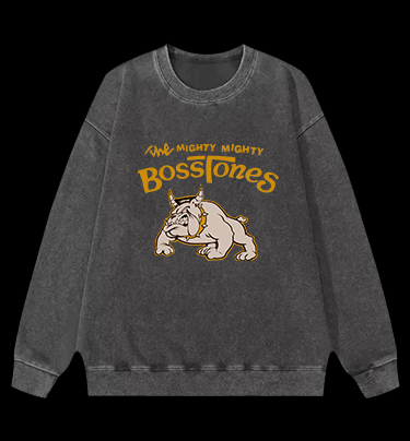 The Mighty Mighty Bosstones Band Vintage Washed 100% Cotton Sweatshirt - TheDrunkShark