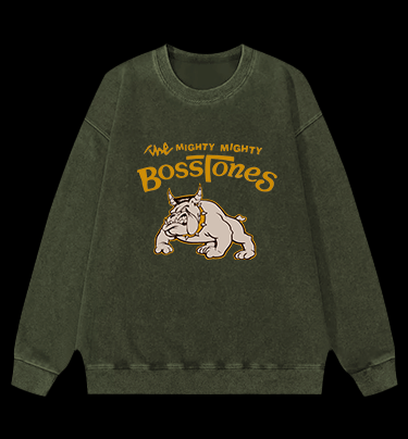 The Mighty Mighty Bosstones Band Vintage Washed 100% Cotton Sweatshirt - TheDrunkShark